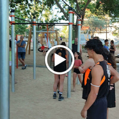 Parque de Calistenia i street workout MEINES Caldes de Montbui Barcelona