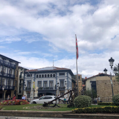 Basque pelota court Getaria Guipúzcoa