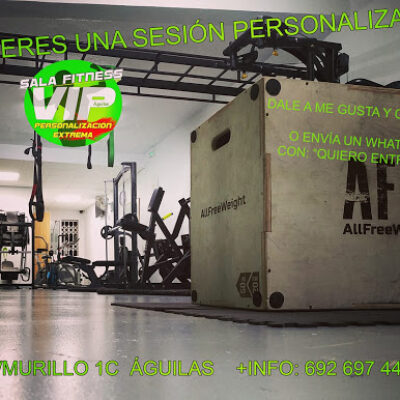 Sala Fitness VIP Águilas Gimnasio y Tienda de Nutrición Aguilas Murcia