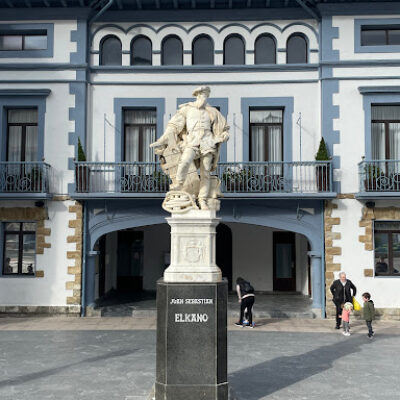 Basque pelota court Getaria Guipúzcoa