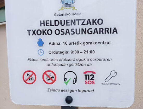 Helduentzako Txoko Osasungarria Getaria Guipúzcoa