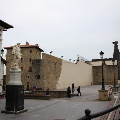 Basque pelota court Getaria Guipúzcoa